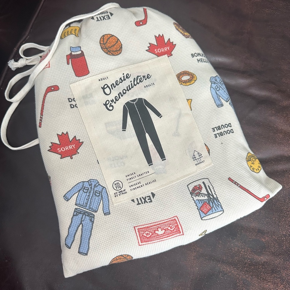 Arborist Adult Canadiana Onesie XXL